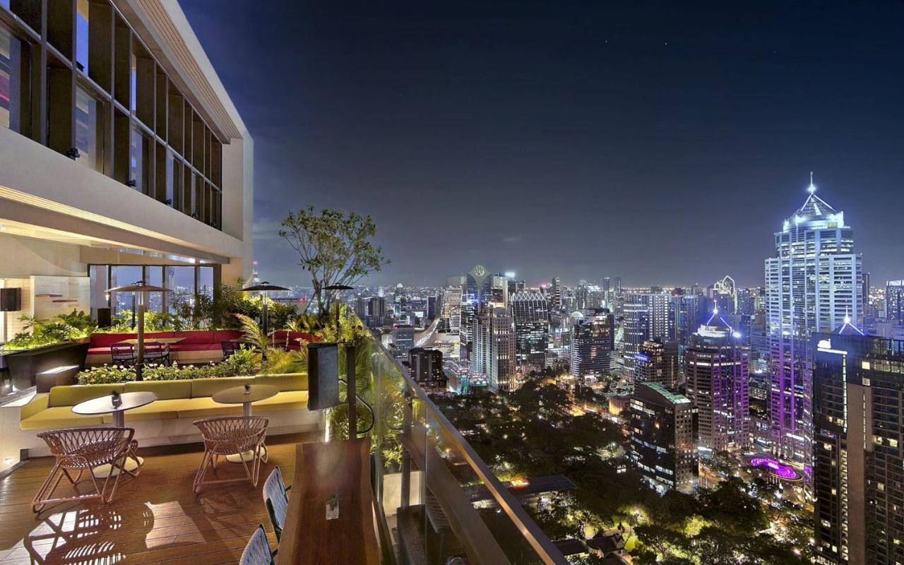 Отель Kimpton Maa-Lai Bangkok By Ihg Экстерьер фото View from the rooftop